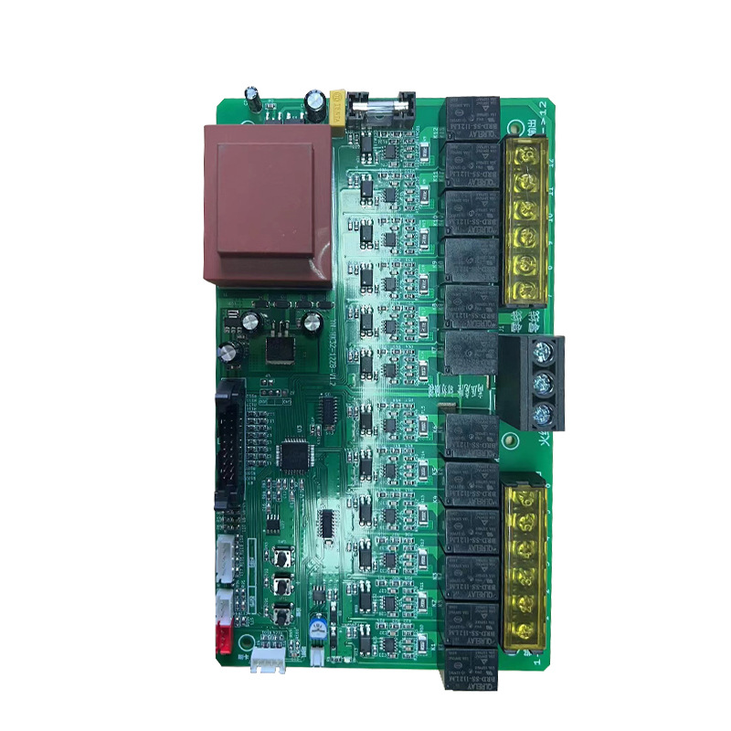 贵州电瓶车12路充电桩PCBA电路板方案开发刷卡扫码控制板带后台小程序